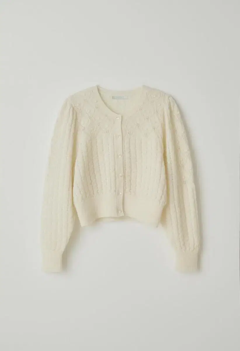 타낫 펄 니트 가디건 pearl knit cardigan